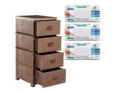 Maro + servetele umede cu bicarbonat si otet