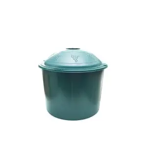 Cos damigeana 25L, plastic verde