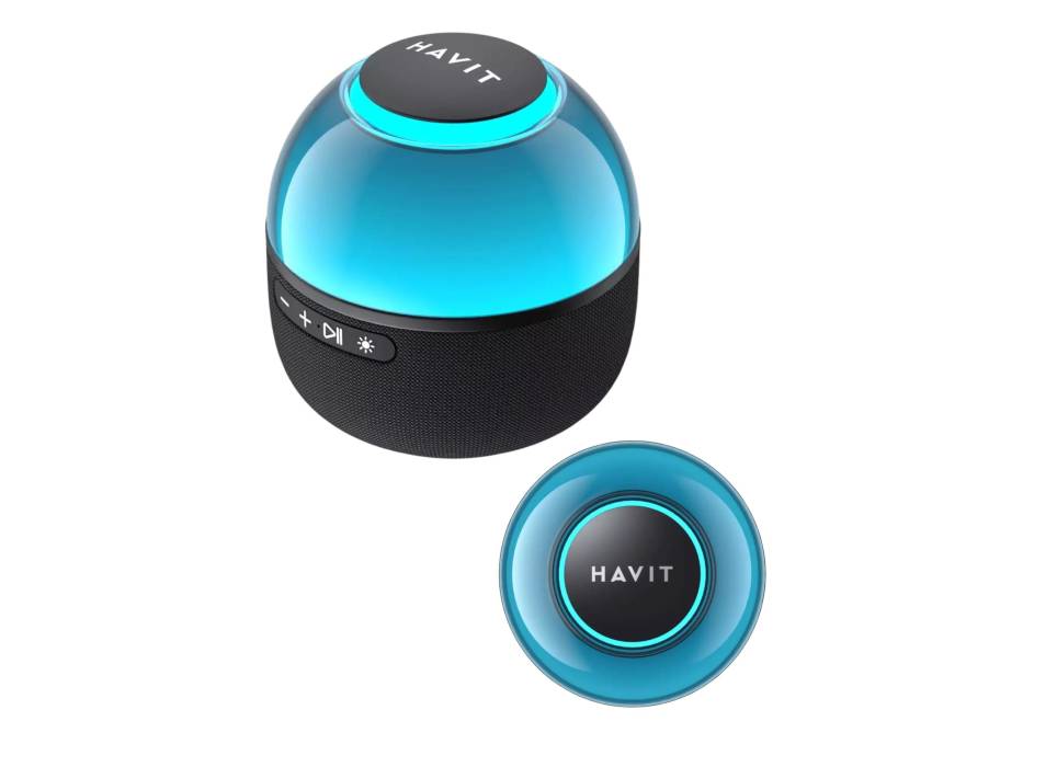 Boxa portabila Wireless si Bluetooth 360° Type-C, Havit