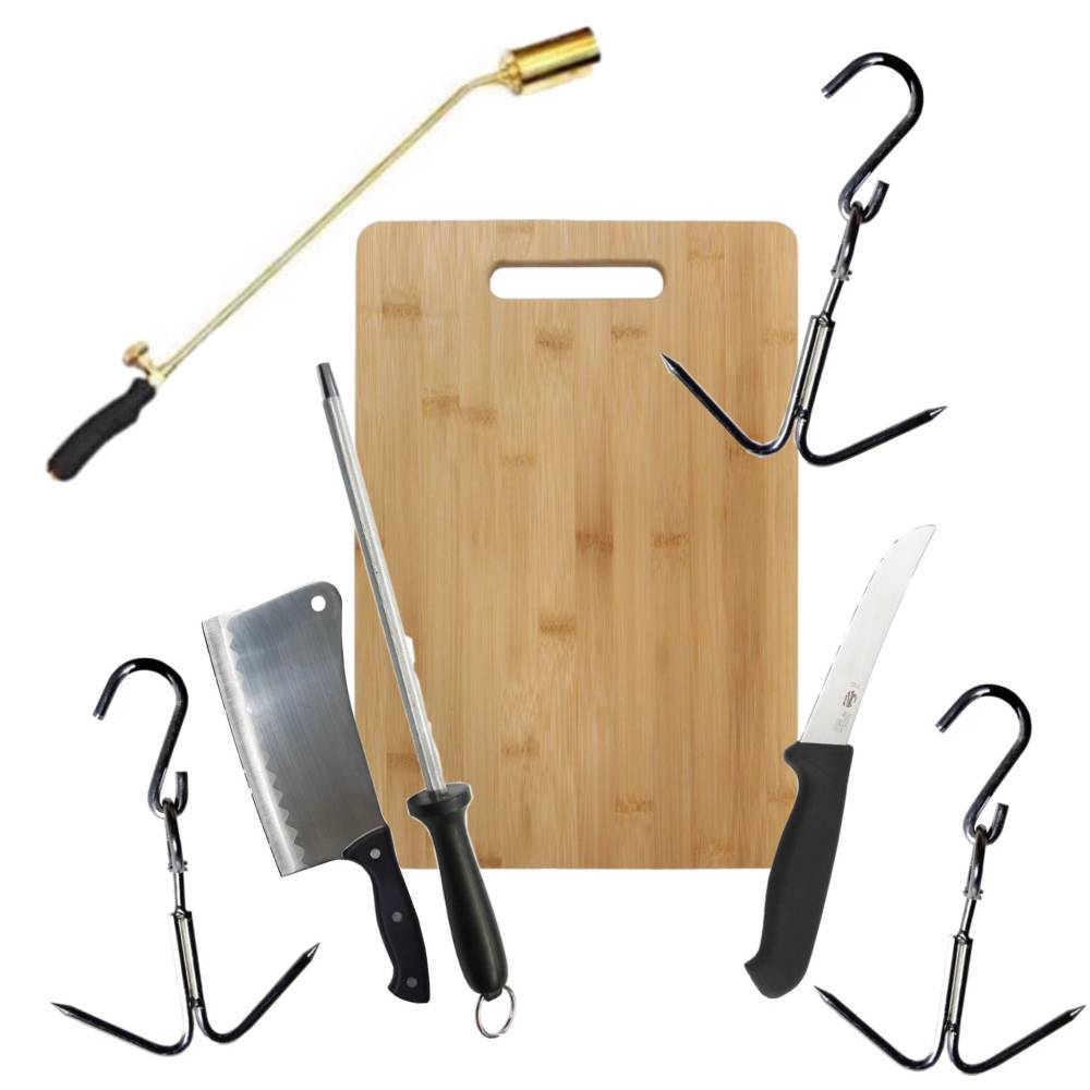 Arzator porc taiere si parlire pachet 8 accesorii Arzator porc taiere si parlire pachet 8 accesorii