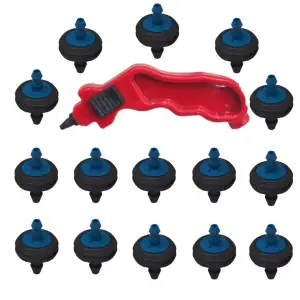 Duze de picurare Aquarius 2l/H autocompensata 100 bucati + perforator tub irigare 3mm