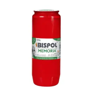 Candela rezerva Memoria WO4c rosu 84 ore, Bispol 235gr