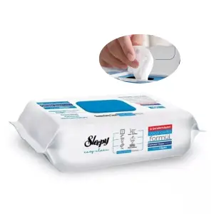 Servetele umede cu bicarbonat si otet, pentru suprafete multiple, 100buc/set, Extra Igiena