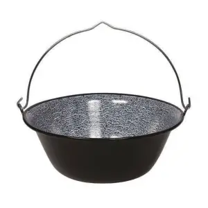 Ceaun emailat 6L cu maner 