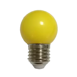 Bec LED G45 Lumina Galbena 1W
