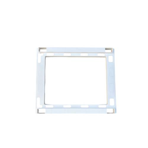 Dulap din plastic depozitare tip ratan alb cu 4 sertare 47x38x92