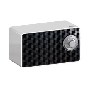 Aeroterma ceramica Zilan Alb, 1000W, 2 nivele de incalzire, oprire automata la rasturnare