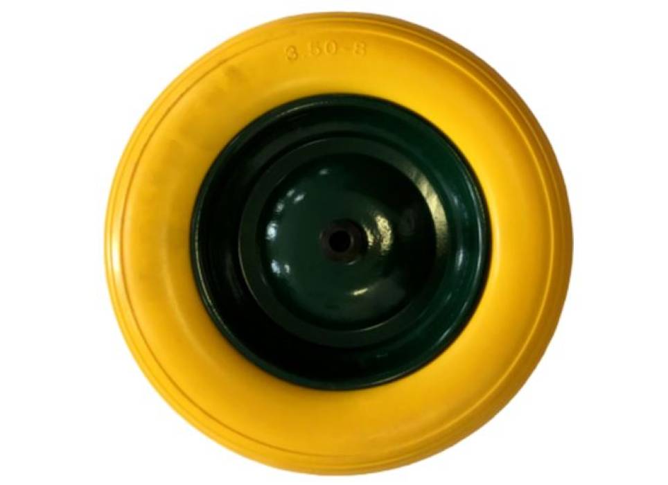 Roata roaba plina din silicon, 3.5x8