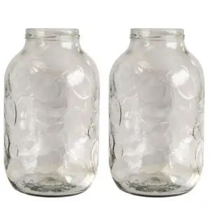 Borcan sticla 5l, 2buc/set