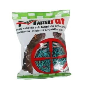 Otrava ratidica verde grau pentru rozatoare Master Rat 150g
