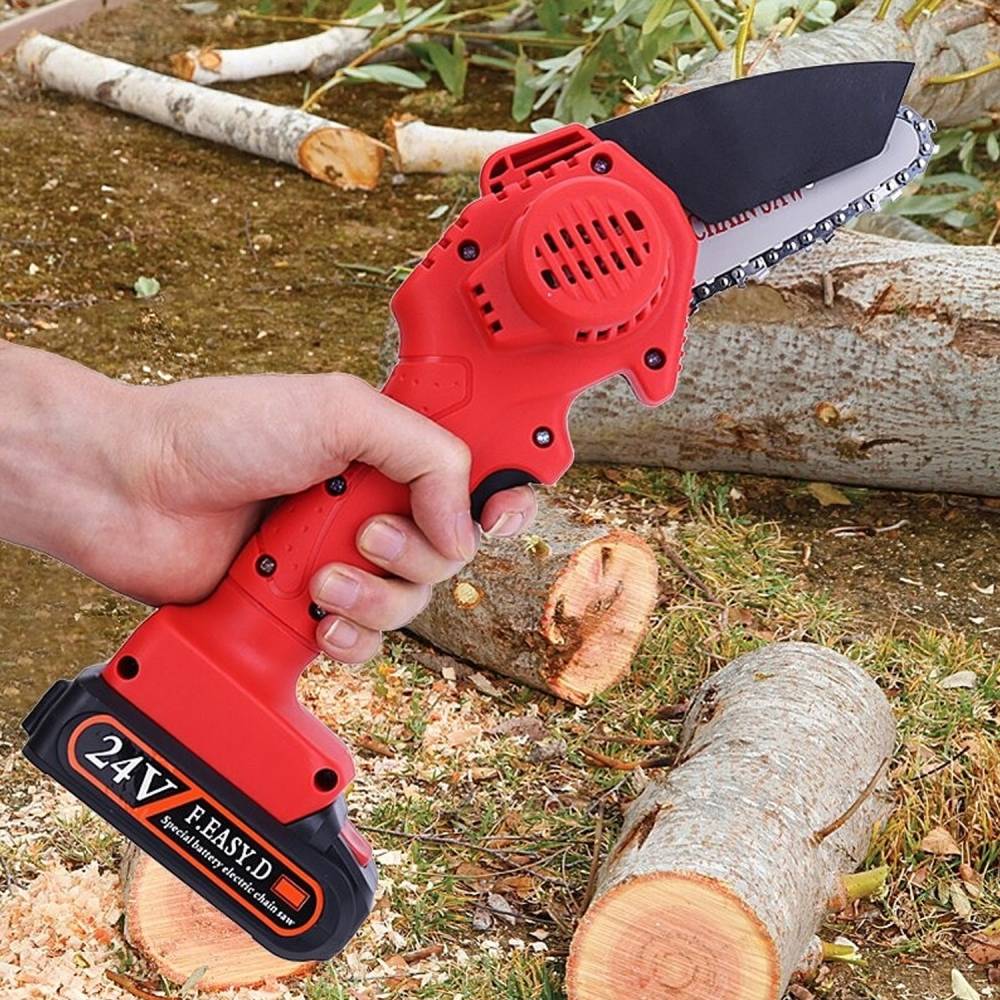 Mini drujba cu 2 acumulatori, 24V Mini drujba cu 2 acumulatori, 24V