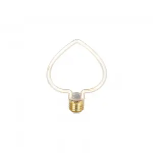 Bec LED Neon Inima lumina calda 4W/2200K/360lm