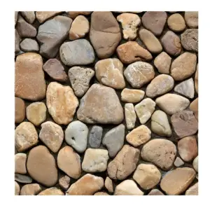 Tapet 3D autoadeziv, 30x30cm, imitatie pietre, Maro 10buc/set