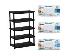 Raft + servetele umede cu bicarbonat