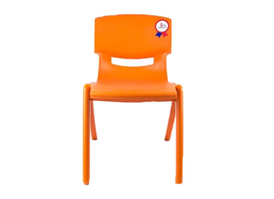 Scaun copil plastic gradinita, portocaliu Scaun copil plastic gradinita, portocaliu