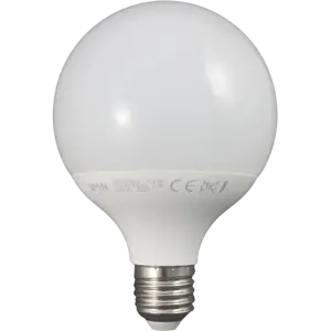 Bec Led E27, model G95, 15W=150W, 2700K, lumina calda, 1400Lm