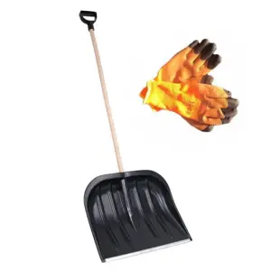 Lopata de zapada cu coada + Manusi Vatuite
