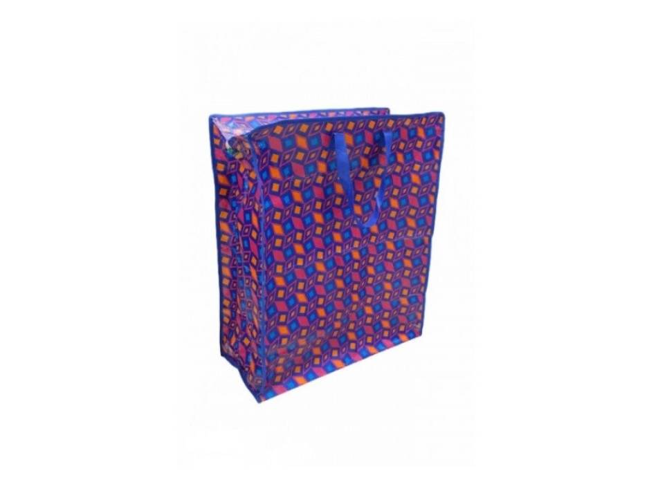 Sacosa rafie cu fermoar Decor, 55x65 cm Sacosa rafie cu fermoar Decor, 55x65 cm