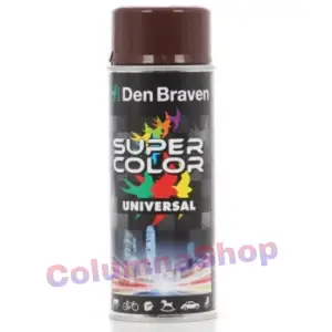 Spray vopsea, Den Braven Super Color, maro inchis, interior / exterior, 400 ml