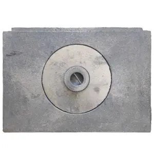 Plita soba din fonta Cizma, 39.5cm x 27cm 