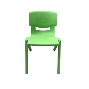 Scaun copil plastic gradinita, verde