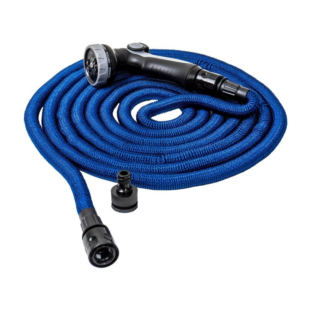 Furtun Extensibil 5 - 15m cu pistol de udat cu 7 functii pentru gradina Furtun Extensibil 5 - 15m cu pistol de udat cu 7 functii pentru gradina