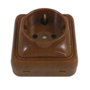 Priza Simpla Mini Mahon - montaj aparent