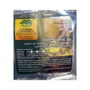 Fermactive CB Drojdie pentru fermentarea vinului / mustului 20 g