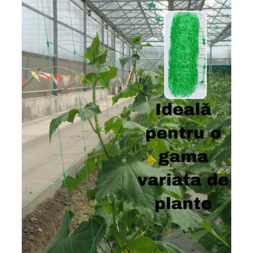 Plasa pentru castraveti si alte legume 1.5 x 10m
