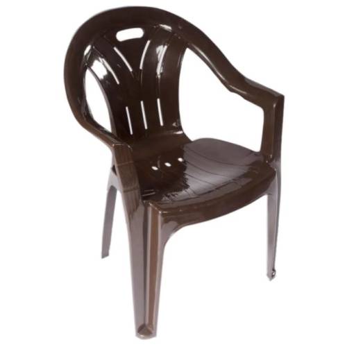 Scaun gradina maro, plastic, set 6 bucati  Scaun gradina maro, plastic, set 6 bucati