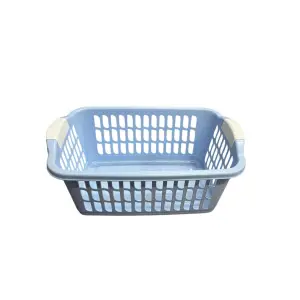 Cos Rufe uscate cu manere 55x36cm, Blue