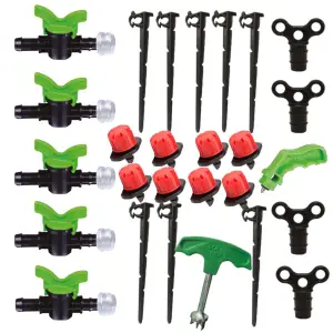 Kit irigare prin picurare,  72 accesorii