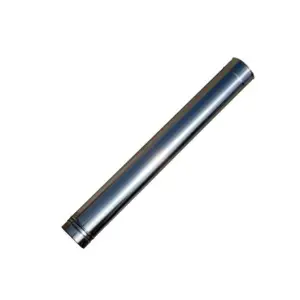 Burlan Negru vopsit pentru soba 100cm/120mm