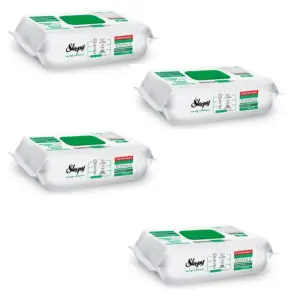 Set 3 pachete servetele umede cu bicarbonat si otet pentru suprafete multiple + 1 gratis, Sleepy