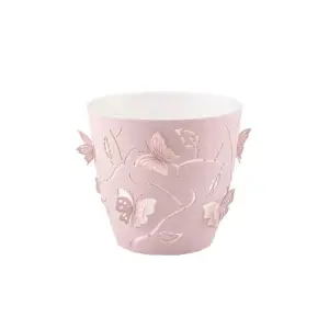 Ghiveci 3D Fluturi Nr 3, Roz 2.5 L