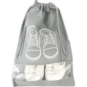 Sac depozitare incaltaminte, 27x36cm Gri